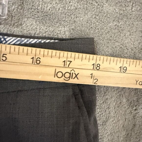 Tommy Bahama Pants Men 34x30 Gray (Inseam 28.5) Dress Golf Pants 100% Wool - Picture 5 of 8